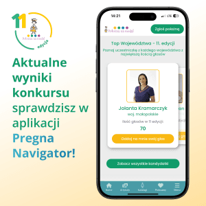 Sprawdź wyniki konkursu w aplikacji Pregna Navigator